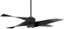 Minka Aire - F903L-GM/MBK - 64"Ceiling Fan - Artemis IV - Gun Metal