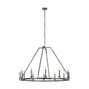 12 Light Chandelier<br /><span style="color:#4AB0CE;">Entrega: 4-10 dias en USA</span><br /><span style="color:#4AB0CE;font-size:60%;">PREGUNTE POR ENTREGA EN PANAMA</span><br />Collection: Landen<br />Finish: Smith Steel