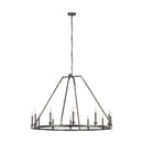 12 Light Chandelier<br /><span style="color:#4AB0CE;">Entrega: 4-10 dias en USA</span><br /><span style="color:#4AB0CE;font-size:60%;">PREGUNTE POR ENTREGA EN PANAMA</span><br />Collection: Landen<br />Finish: Smith Steel