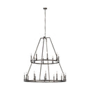20 Light Chandelier<br /><span style="color:#4AB0CE;">Entrega: 9-10 semanas en USA</span><br /><span style="color:#4AB0CE;font-size:60%;">PREGUNTE POR ENTREGA EN PANAMA</span><br />Collection: Landen<br />Finish: Smith Steel