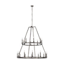 20 Light Chandelier<br /><span style="color:#4AB0CE;">Entrega: 4-10 dias en USA</span><br /><span style="color:#4AB0CE;font-size:60%;">PREGUNTE POR ENTREGA EN PANAMA</span><br />Collection: Landen<br />Finish: Smith Steel