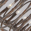 Six Light Linear Chandelier<br /><span style="color:#4AB0CE;">Entrega: 4-10 dias en USA</span><br /><span style="color:#4AB0CE;font-size:60%;">PREGUNTE POR ENTREGA EN PANAMA</span><br />Collection: Patrice<br />Finish: Deep Abyss