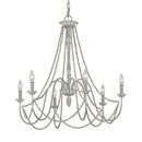 Six Light Chandelier<br /><span style="color:#4AB0CE;">Entrega: 4-10 dias en USA</span><br /><span style="color:#4AB0CE;font-size:60%;">PREGUNTE POR ENTREGA EN PANAMA</span><br />Collection: Maryville<br />Finish: Washed Grey