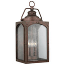 Three Light Outdoor Wall Lantern<br /><span style="color:#4AB0CE;">Entrega: 4-10 dias en USA</span><br /><span style="color:#4AB0CE;font-size:60%;">PREGUNTE POR ENTREGA EN PANAMA</span><br />Collection: Randhurst<br />Finish: Copper Oxide
