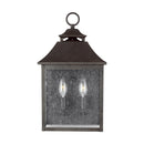 Two Light Pocket Wall Lantern<br /><span style="color:#4AB0CE;">Entrega: 11-12 semanas en USA</span><br /><span style="color:#4AB0CE;font-size:60%;">PREGUNTE POR ENTREGA EN PANAMA</span><br />Collection: Galena<br />Finish: Sable