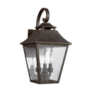 Three Light Lantern<br /><span style="color:#4AB0CE;">Entrega: 6-7 semanas en USA</span><br /><span style="color:#4AB0CE;font-size:60%;">PREGUNTE POR ENTREGA EN PANAMA</span><br />Collection: Galena<br />Finish: Sable