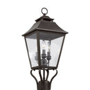 Three Light Post Lantern<br /><span style="color:#4AB0CE;">Entrega: 16-17 semanas en USA</span><br /><span style="color:#4AB0CE;font-size:60%;">PREGUNTE POR ENTREGA EN PANAMA</span><br />Collection: Galena<br />Finish: Sable