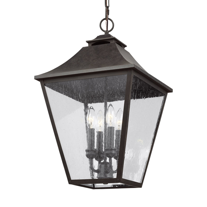 Four Light Pendant<br /><span style="color:#4AB0CE;">Entrega: 6-7 semanas en USA</span><br /><span style="color:#4AB0CE;font-size:60%;">PREGUNTE POR ENTREGA EN PANAMA</span><br />Collection: Galena<br />Finish: Sable