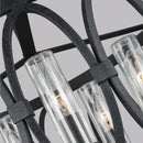 Five Light Outdoor Chandelier<br /><span style="color:#4AB0CE;">Entrega: 3-4 semanas en USA</span><br /><span style="color:#4AB0CE;font-size:60%;">PREGUNTE POR ENTREGA EN PANAMA</span><br />Collection: Patrice<br />Finish: Dark Weathered Zinc