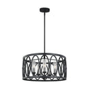 Five Light Outdoor Chandelier<br /><span style="color:#4AB0CE;">Entrega: 15-16 semanas en USA</span><br /><span style="color:#4AB0CE;font-size:60%;">PREGUNTE POR ENTREGA EN PANAMA</span><br />Collection: Patrice<br />Finish: Dark Weathered Zinc