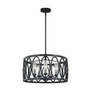Five Light Outdoor Chandelier<br /><span style="color:#4AB0CE;">Entrega: 3-4 semanas en USA</span><br /><span style="color:#4AB0CE;font-size:60%;">PREGUNTE POR ENTREGA EN PANAMA</span><br />Collection: Patrice<br />Finish: Dark Weathered Zinc