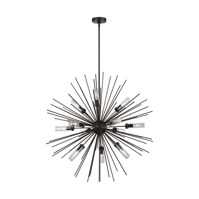 12 Light Outdoor Chandelier<br /><span style="color:#4AB0CE;">Entrega: 4-10 dias en USA</span><br /><span style="color:#4AB0CE;font-size:60%;">PREGUNTE POR ENTREGA EN PANAMA</span><br />Collection: Hilo<br />Finish: Oil Rubbed Bronze