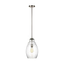 One Light Pendant<br /><span style="color:#4AB0CE;">Entrega: 4-10 dias en USA</span><br /><span style="color:#4AB0CE;font-size:60%;">PREGUNTE POR ENTREGA EN PANAMA</span><br />Collection: Marino<br />Finish: Satin Nickel