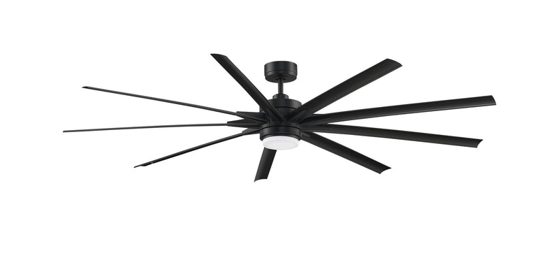 Fanimation - FPD8159BLW - 84"Ceiling Fan - Odyn 84 - Black