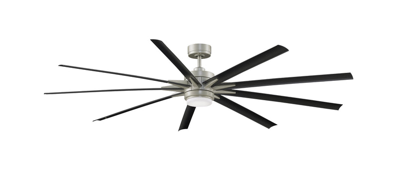 Fanimation - FPD8159BNWBL - 84"Ceiling Fan - Odyn 84 - Brushed Nickel