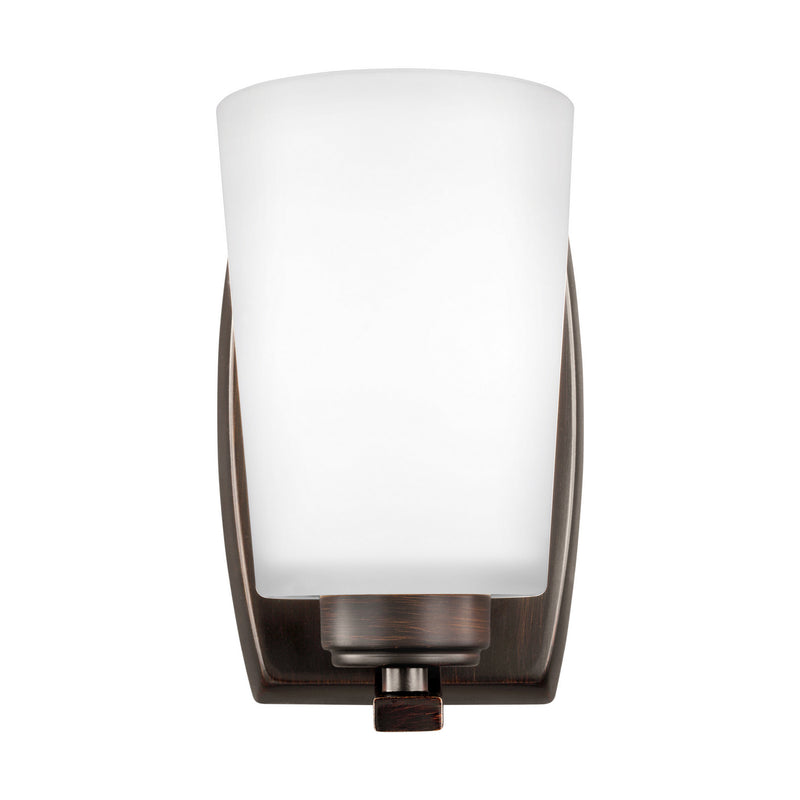 Generation Lighting - 4128901-710 - One Light Wall / Bath Sconce - Franport - Bronze