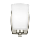 Generation Lighting - 4128901-962 - One Light Wall / Bath Sconce - Franport - Brushed Nickel