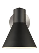 One Light Wall / Bath Sconce<br /><span style="color:#4AB0CE;">Entrega: 4-10 dias en USA</span><br /><span style="color:#4AB0CE;font-size:60%;">PREGUNTE POR ENTREGA EN PANAMA</span><br />Collection: Towner<br />Finish: Brushed Nickel