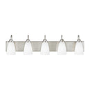 Generation Lighting - 4420205-962 - Five Light Wall / Bath - Seville - Brushed Nickel