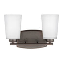 Generation Lighting - 4428902-710 - Two Light Wall / Bath - Franport - Bronze