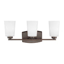 Generation Lighting - 4428903-710 - Three Light Wall / Bath - Franport - Bronze