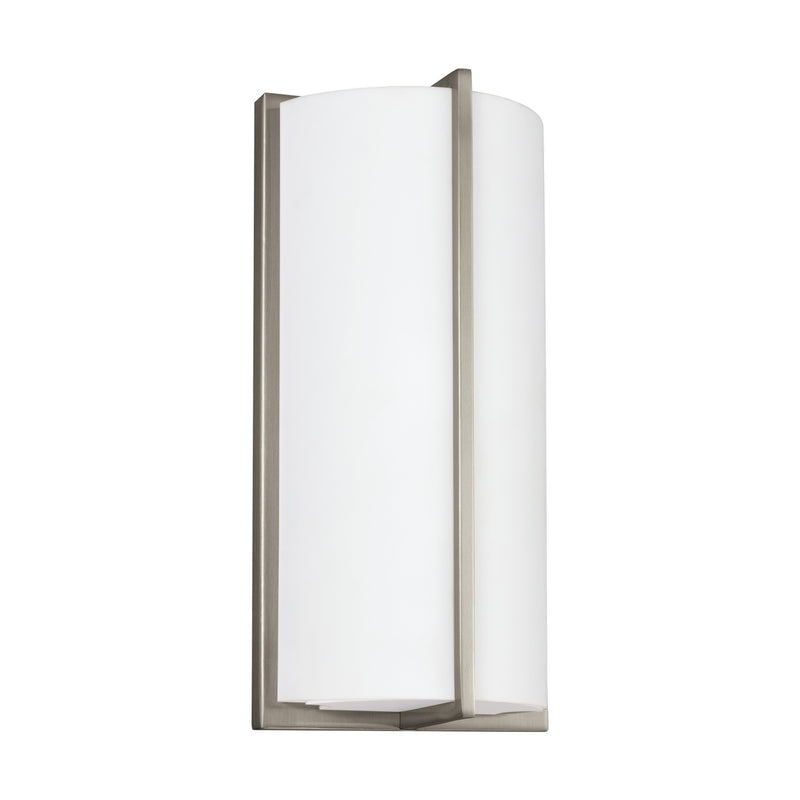 Generation Lighting - 4934093S-962 - LED Wall / Bath Sconce - Faron - Brushed Nickel