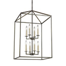 Generation Lighting - 5115008-710 - Eight Light Hall / Foyer - Perryton - Bronze