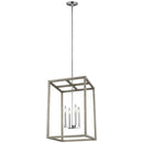 Generation Lighting - 5134504EN-872 - Four Light Hall / Foyer - Moffet Street - Washed Pine