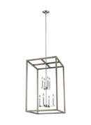 Generation Lighting - 5134508EN-872 - Eight Light Hall / Foyer - Moffet Street - Washed Pine