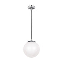 Visual Comfort Studio - 602093S-04 - LED Pendant - Leo - Hanging Globe - Satin Aluminum