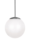 LED Pendant<br /><span style="color:#4AB0CE;">Entrega: 4-10 dias en USA</span><br /><span style="color:#4AB0CE;font-size:60%;">PREGUNTE POR ENTREGA EN PANAMA</span><br />Collection: Leo - Hanging Globe<br />Finish: Satin Aluminum
