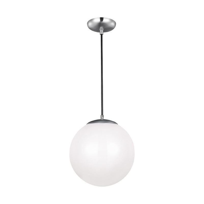 Visual Comfort Studio - 602493S-04 - LED Pendant - Leo - Hanging Globe - Satin Aluminum