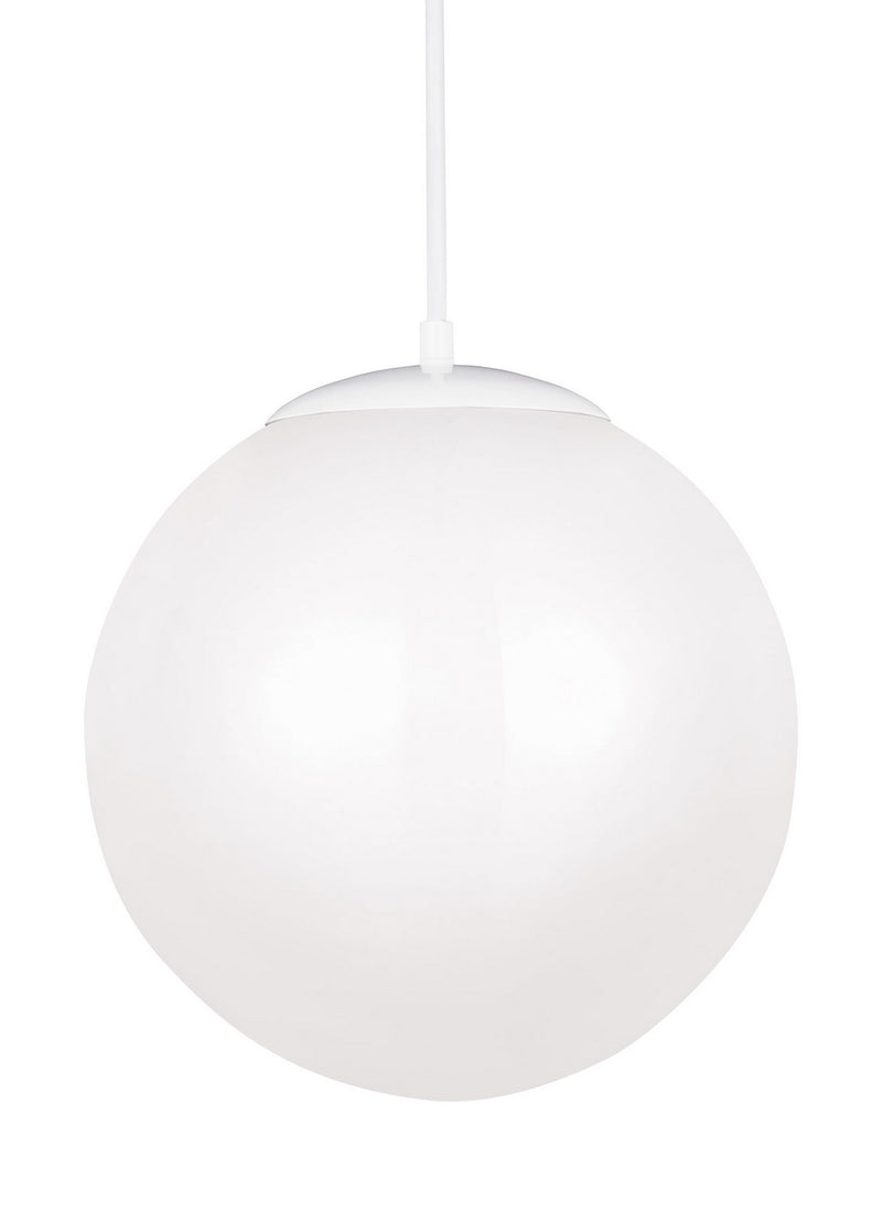 LED Pendant<br /><span style="color:#4AB0CE;">Entrega: 4-10 dias en USA</span><br /><span style="color:#4AB0CE;font-size:60%;">PREGUNTE POR ENTREGA EN PANAMA</span><br />Collection: Leo - Hanging Globe<br />Finish: White
