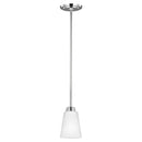 One Light Mini-Pendant<br /><span style="color:#4AB0CE;">Entrega: 4-10 dias en USA</span><br /><span style="color:#4AB0CE;font-size:60%;">PREGUNTE POR ENTREGA EN PANAMA</span><br />Collection: Kerrville<br />Finish: Chrome
