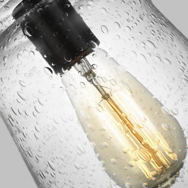 Generation Lighting - 6536901-710 - One Light Pendant - Kea - Bronze