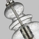 Generation Lighting - 6536901-962 - One Light Pendant - Kea - Brushed Nickel