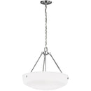 Three Light Pendant<br /><span style="color:#4AB0CE;">Entrega: 4-10 dias en USA</span><br /><span style="color:#4AB0CE;font-size:60%;">PREGUNTE POR ENTREGA EN PANAMA</span><br />Collection: Kerrville<br />Finish: Chrome