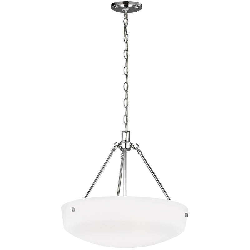 Three Light Pendant<br /><span style="color:#4AB0CE;">Entrega: 4-10 dias en USA</span><br /><span style="color:#4AB0CE;font-size:60%;">PREGUNTE POR ENTREGA EN PANAMA</span><br />Collection: Kerrville<br />Finish: Chrome