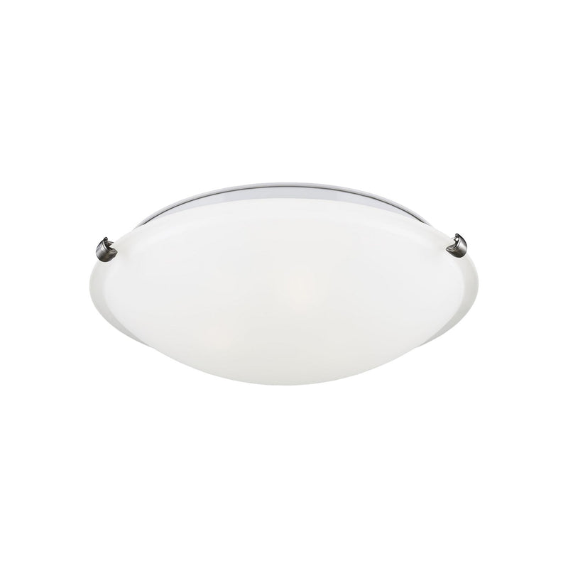 Generation Lighting - 7443593S-962 - LED Flush Mount - Clip Ceiling Flush Mount - Brushed Nickel