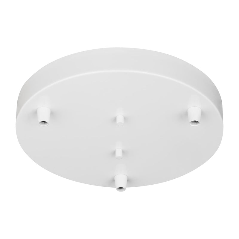 Generation Lighting - 7449403-15 - Three Light Cluster Canopy - Multi-Port Canopy - White