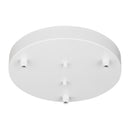 Generation Lighting - 7449403-15 - Three Light Cluster Canopy - Multi-Port Canopy - White