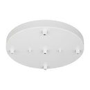 Generation Lighting - 7449405-15 - Five Light Cluster Canopy - Multi-Port Canopy - White