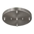 Generation Lighting - 7449405-962 - Five Light Cluster Canopy - Multi-Port Canopy - Brushed Nickel