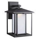 Generation Lighting - 8903197S-12 - LED Outdoor Wall Lantern - Hunnington - Black