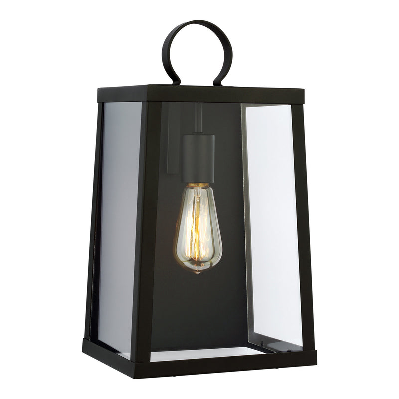 Visual Comfort Studio - 8737101-12 - One Light Outdoor Wall Lantern - Marinus - Black