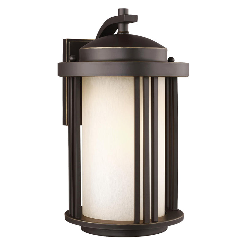 Generation Lighting - 8747901DEN3-71 - One Light Outdoor Wall Lantern - Crowell - Antique Bronze