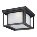 Generation Lighting - 7903997S-12 - LED Outdoor Flush Mount - Hunnington - Black