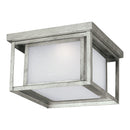 Generation Lighting - 7903997S-57 - LED Outdoor Flush Mount - Hunnington - Weathered Pewter