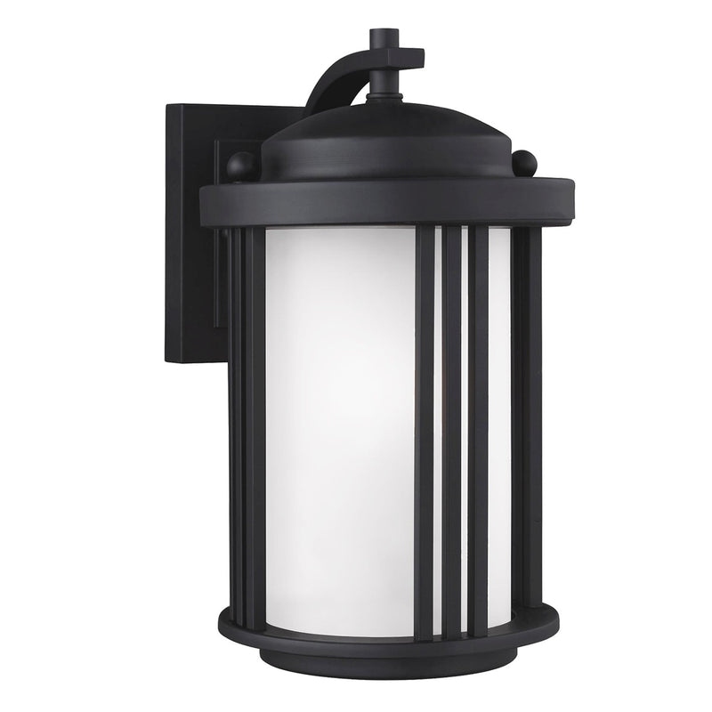 Generation Lighting - 8547901DEN3-12 - One Light Outdoor Wall Lantern - Crowell - Black