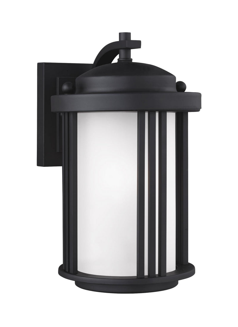 Generation Lighting. - 8547901DEN3-12 - One Light Outdoor Wall Lantern - Crowell - Black